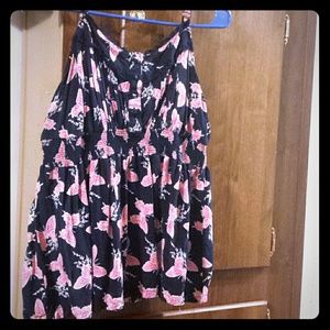 Torrid Butterfly Top NWOT
